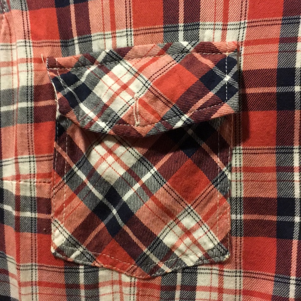 DONATED Plaid Button Down - Picture 4 of 4